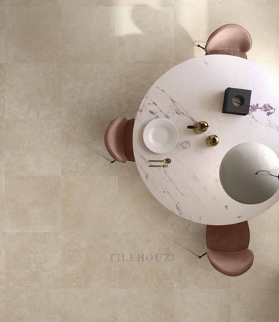 Appia Cross Cut Beige Polished (Kry) 24 X 48 Porcelain Tiles