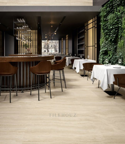 Appia Vein Cut Beige Matte 24 X 48 Porcelain Tiles