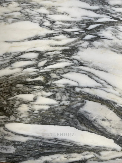 Arabescato 18X18 Premium Italian Marble Tile Polished/Honed