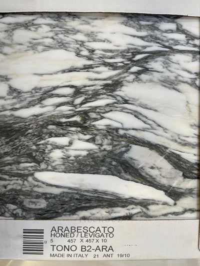 Arabescato 18X18 Premium Italian Marble Tile Polished/Honed