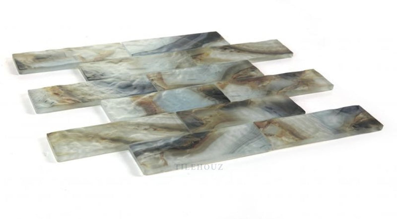 Art Onyx Mauna 11.75 X Glass Mosaic Tile