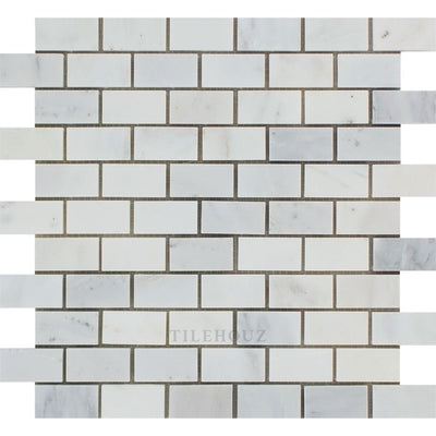 Asian Statuary 1 X 2 Polished/honed Brick Mosaic Tile Tiles
