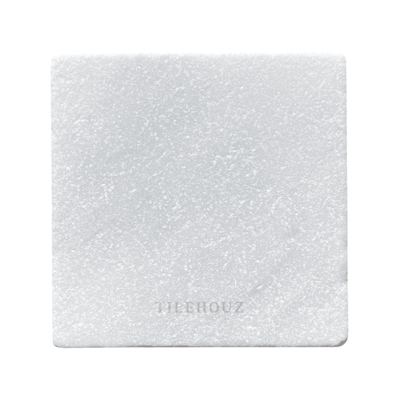 Asian Statuary Marble 6X6 Tumbled Tile