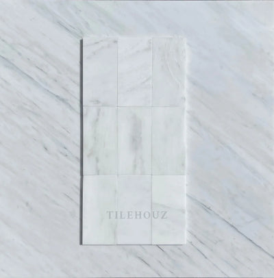 Asian Statuary Marble 3X6 Tile Polished&Honed