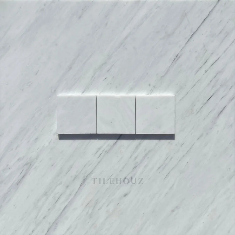 Asian Statuary 4X4 Tile Polished&Honed Marble
