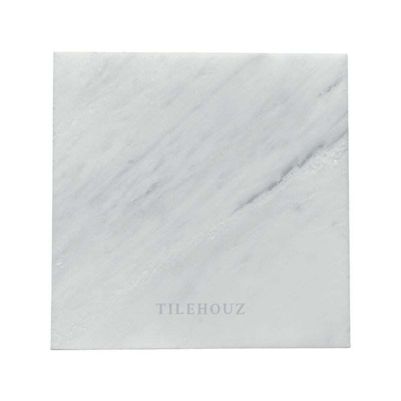 Asian Statuary Marble 6X6 Tile Polished&Honed