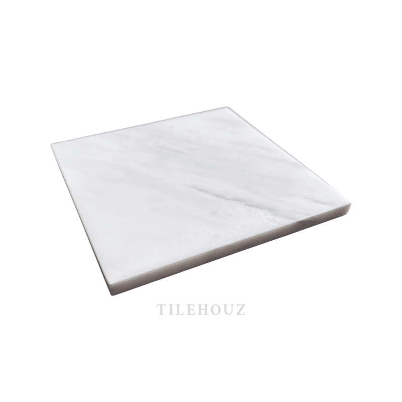 Asian Statuary Marble 6X6 Tile Polished&Honed