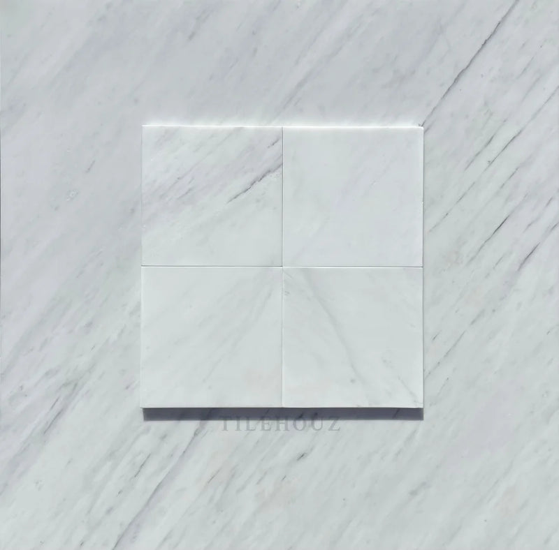 Asian Statuary 6X6 Tile Polished&Honed Marble
