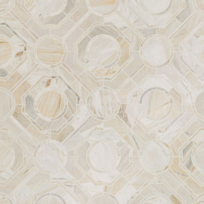 ATHENA GOLD MARBLE REGENCY POLISHED MOSAIC