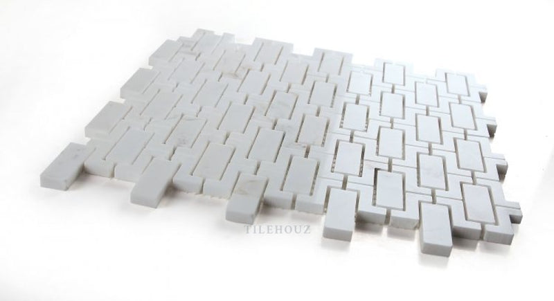 Aztec White 10.25 X 11.25 Marble