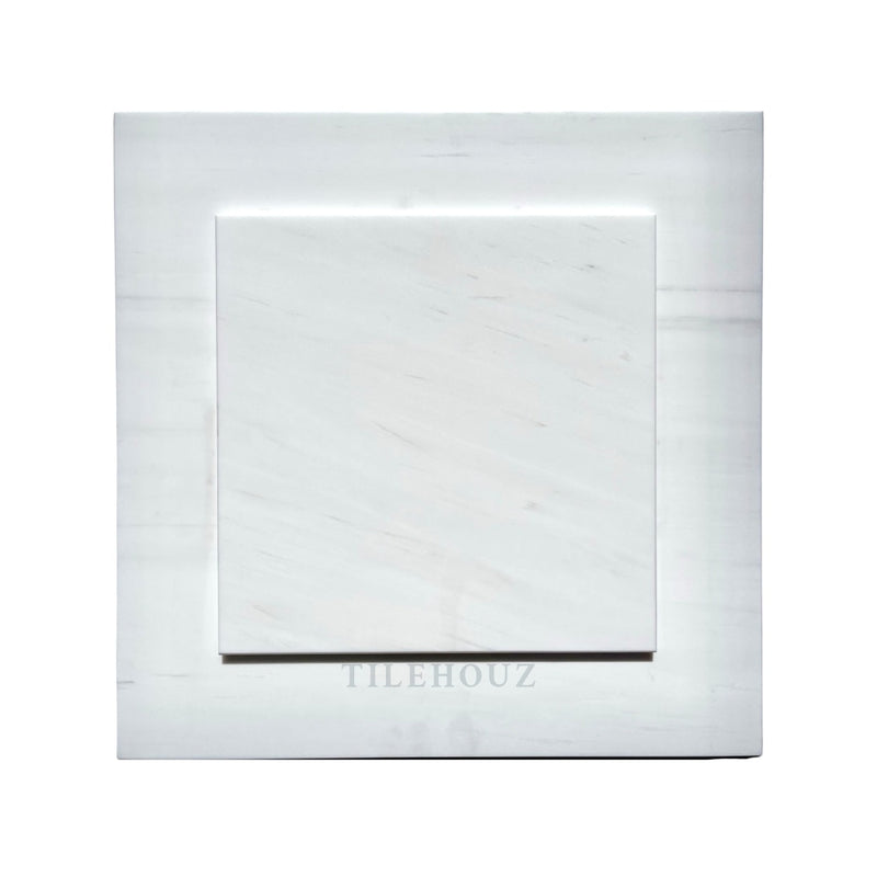 White Dolomite (Bianco Dolomiti) 12X12 Tile Polished/honed