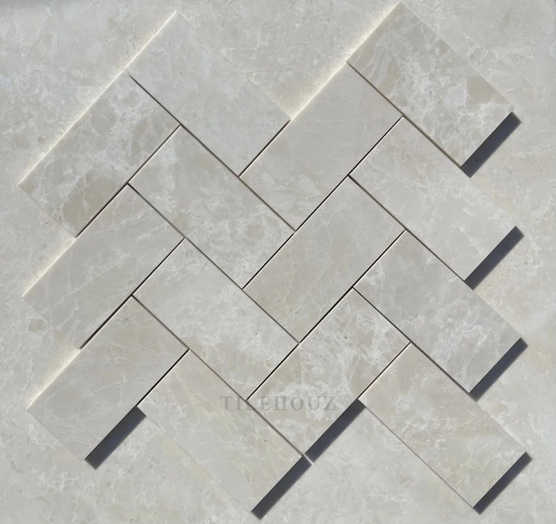 Botticino Beige Marble 3X6 Subway Tile Polished&Honed