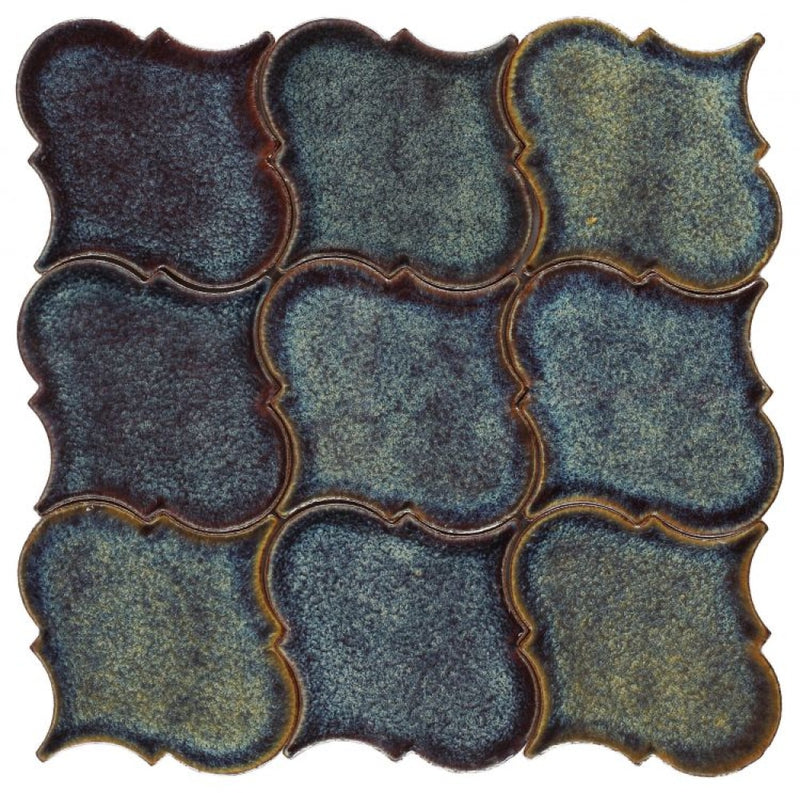 Calabash Multiblue 6 X Handmade Porcelain