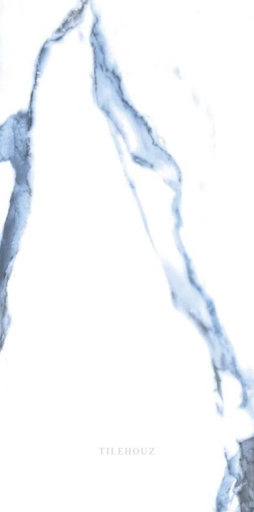 Calacatta Blue polished porcelain tile 12x24 by Tilehouz for walls and ceilings