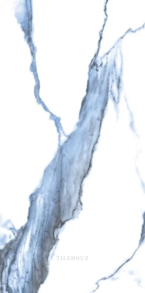 Calacatta Blue polished porcelain tile, 12x24, Tilehouz wall & ceiling tile.