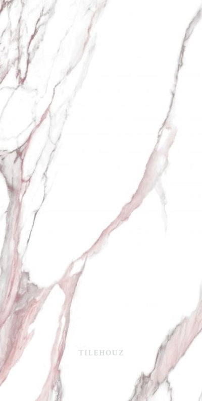 Calacatta Fantasy Pink Polished 24 X 48 Porcelain Tile Tiles