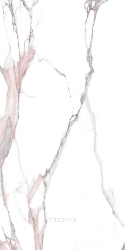 Calacatta Fantasy Pink Polished 24 X 48 Porcelain Tile Tiles