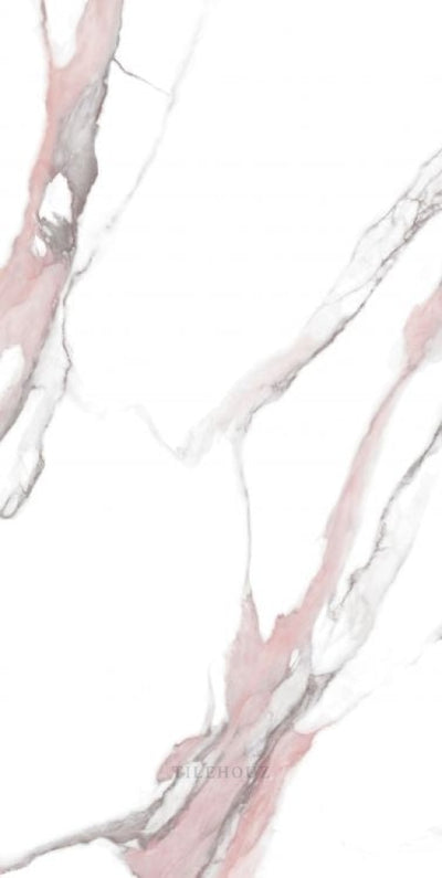 Calacatta Fantasy Pink Polished 24 X 48 Porcelain Tile Tiles