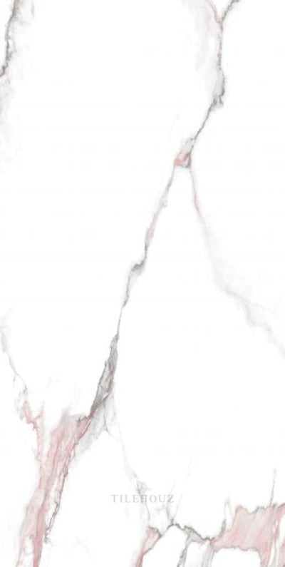 Calacatta Fantasy Pink Polished 24 X 48 Porcelain Tile Tiles