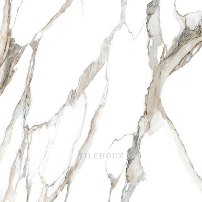 Calacatta Fantasy Topo Polished 48 X Porcelain Tiles