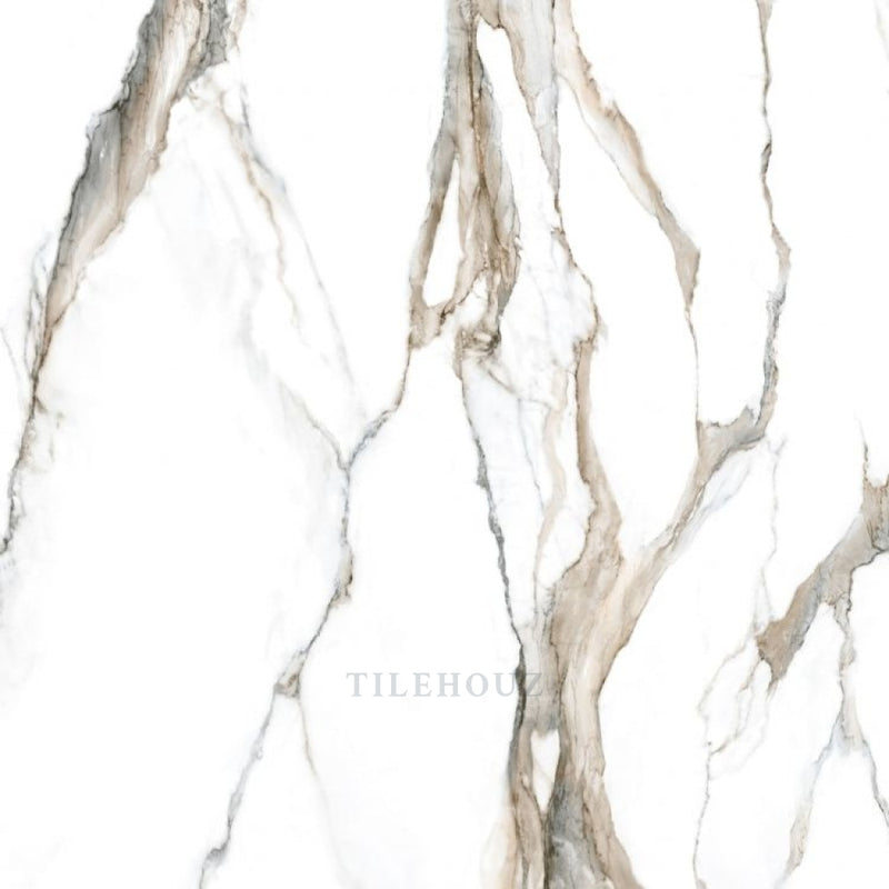 Calacatta Fantasy Topo Polished 48 X Porcelain Tiles