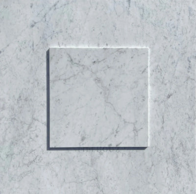 Carrara White Marble 12X12 Tile Polished&Honed