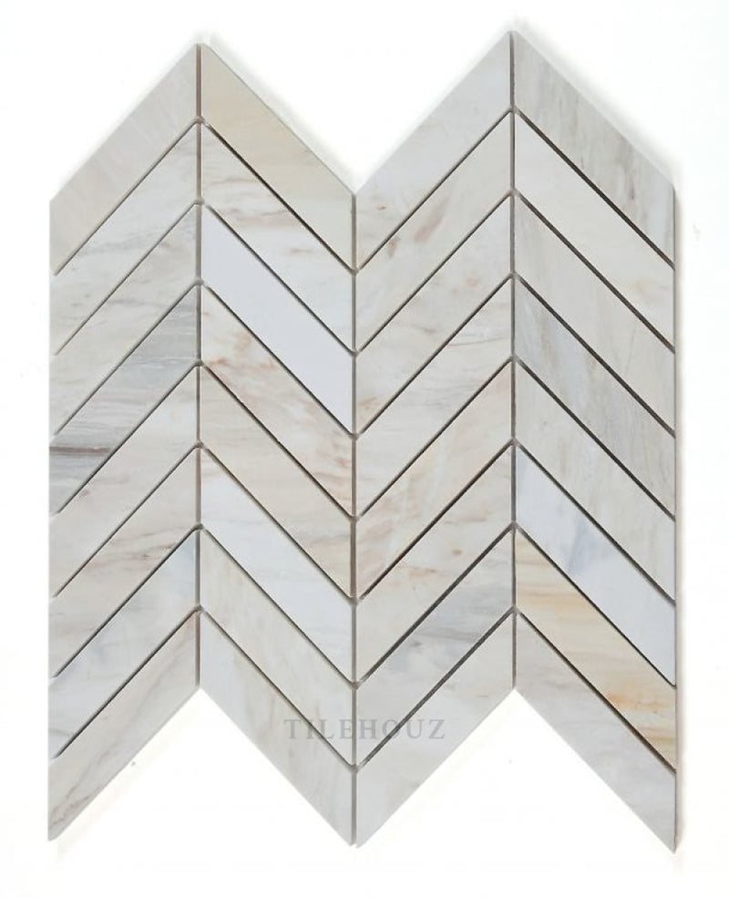 Chevron Eurasian 11 X Marble