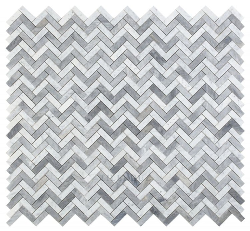 Chevron Long Loft 11 X 12.50 Marble