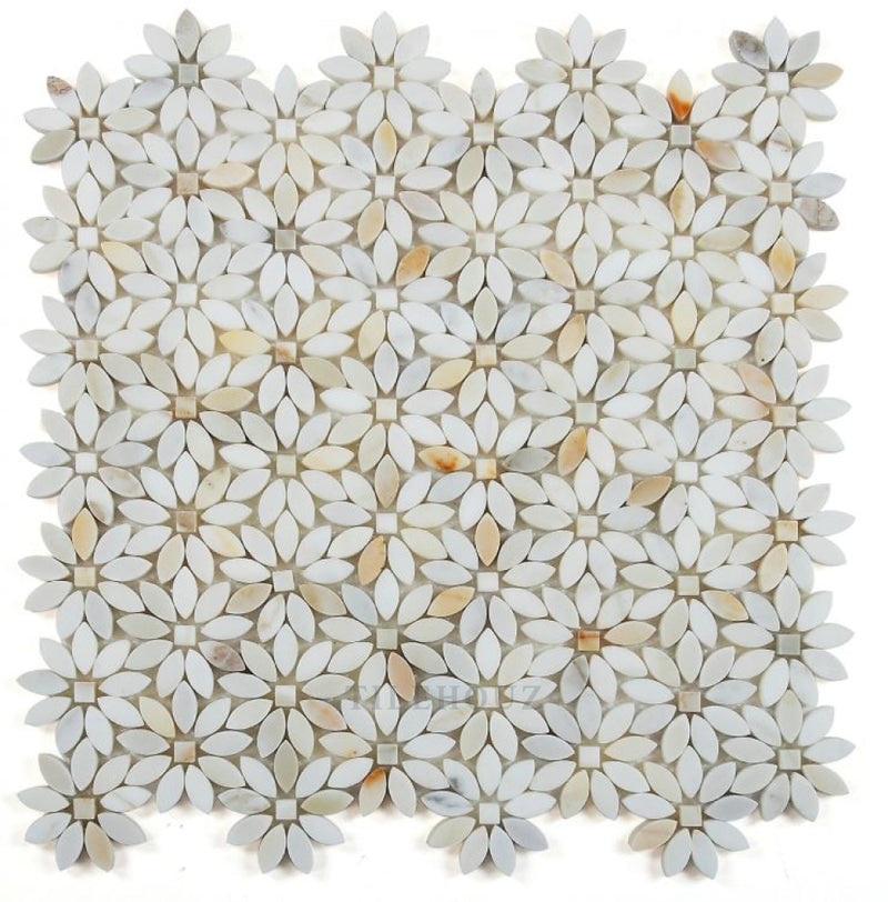 Daisy Wild Calacatta Gold 12.75 X 13.25 Marble