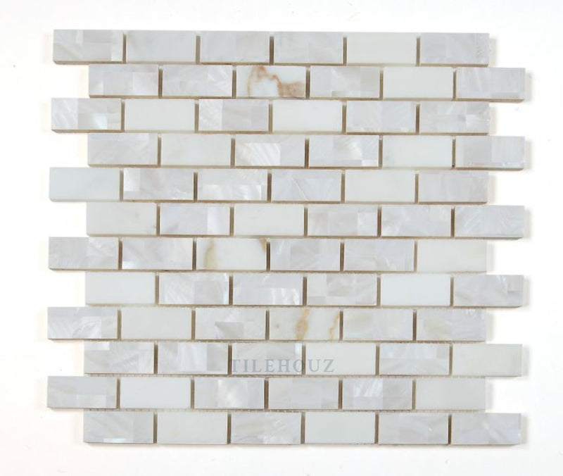 Diana Brick Calacatta 11.75 X Pearl