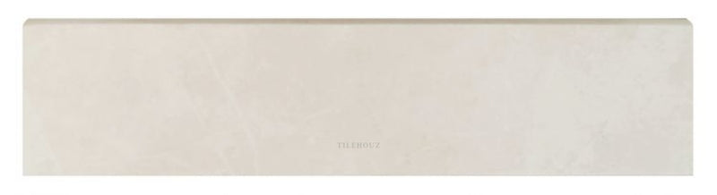 Dolomia White Luc Bullnose 3 X 12 Porcelain Tiles