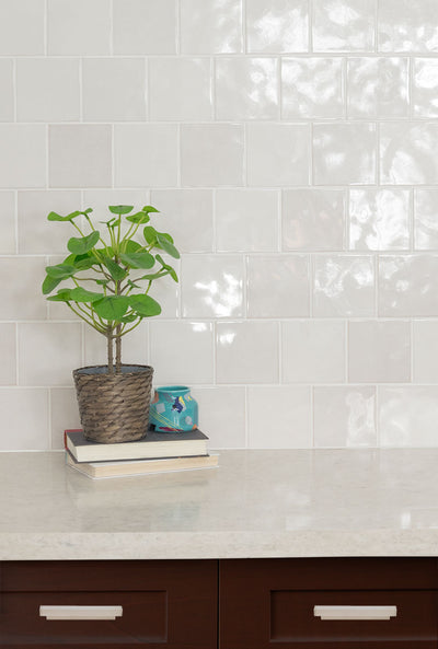 RENZO DOVE 5X5 GLOSSY CERAMIC WALL TILE