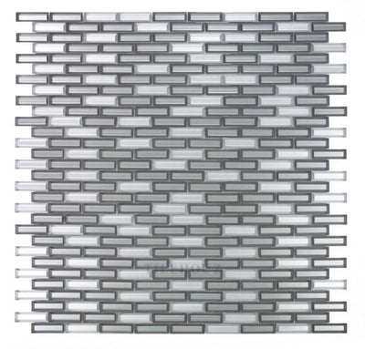 Fierro Cinder 11.75 X Glass Mosaic Tile