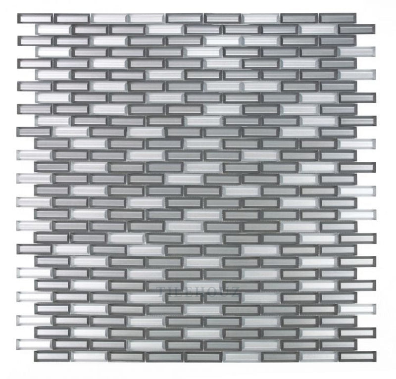 Fierro Cinder 11.75 X Glass Mosaic Tile