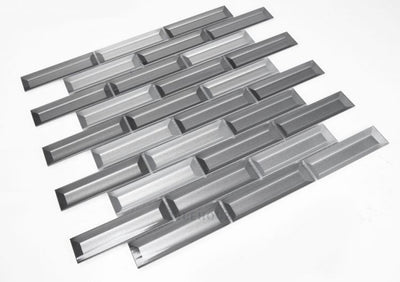 Fierro Cinder 11.75 X Glass Mosaic Tile