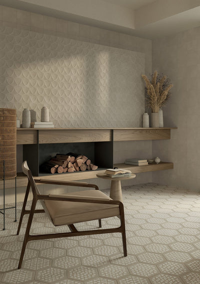 TERRACRETA INTARSIO CHAMOTTE PORCELAIN TILE 8.5X10