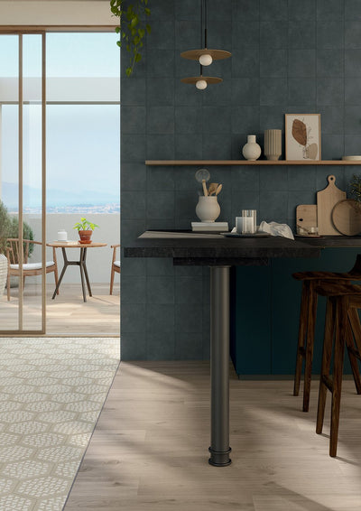 TERRACRETA INTARSIO ARGILLA HEXAGON PORCELAIN TILE 8.5X10