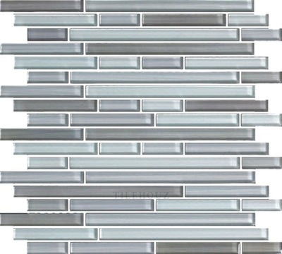 Grey Goose 11.75 X 12 Glass Mosaic Tile