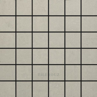 Grey Light Matte Mosaic 12 X Porcelain Tiles