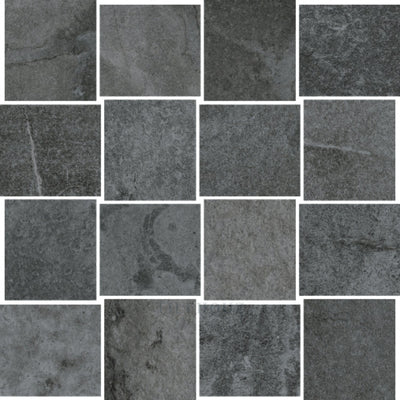 Hcl Climb 8 - Black Mosaico 12 X Porcelain Tiles