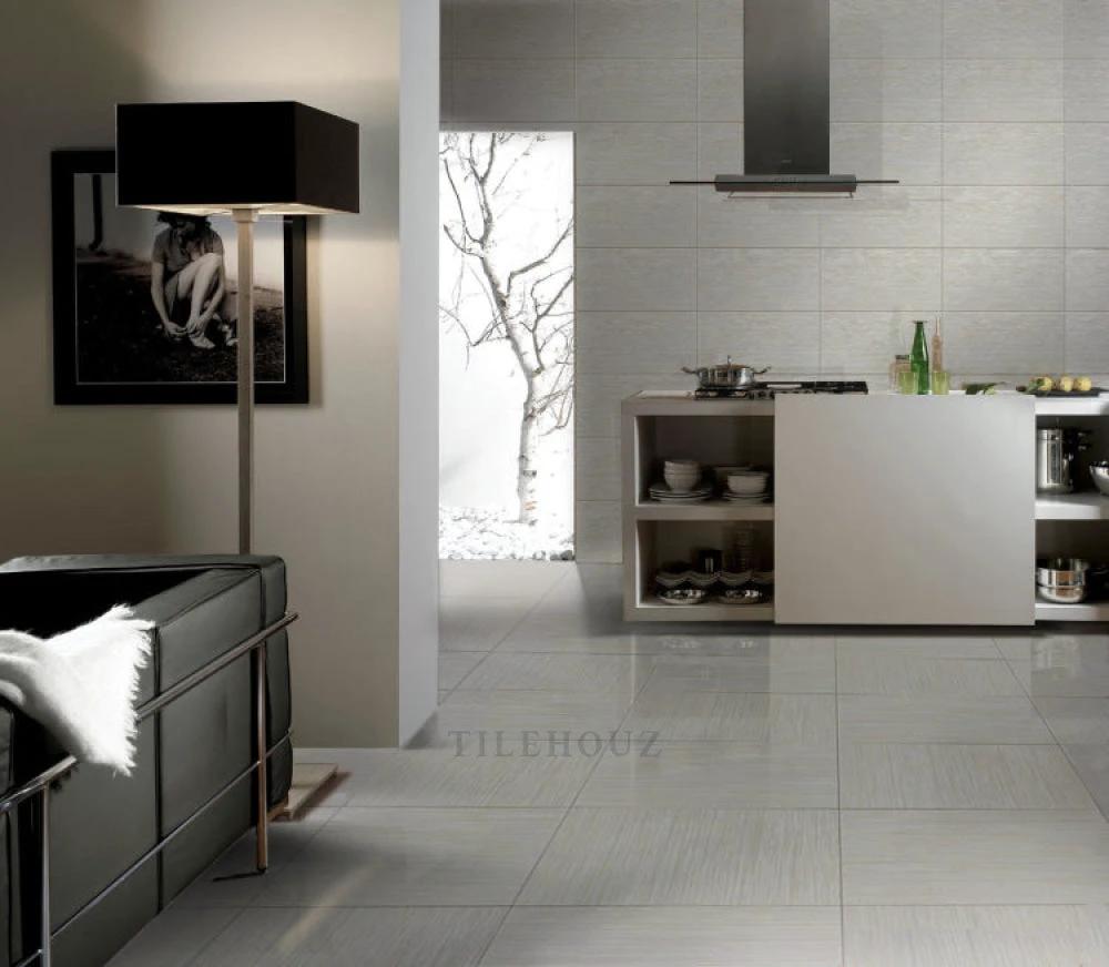 Horizon Grey 12x24 porcelain tile by Tilehouz for walls and floors