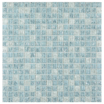 Icy Ocean Mini 11.75 X Glass Mosaic Tile