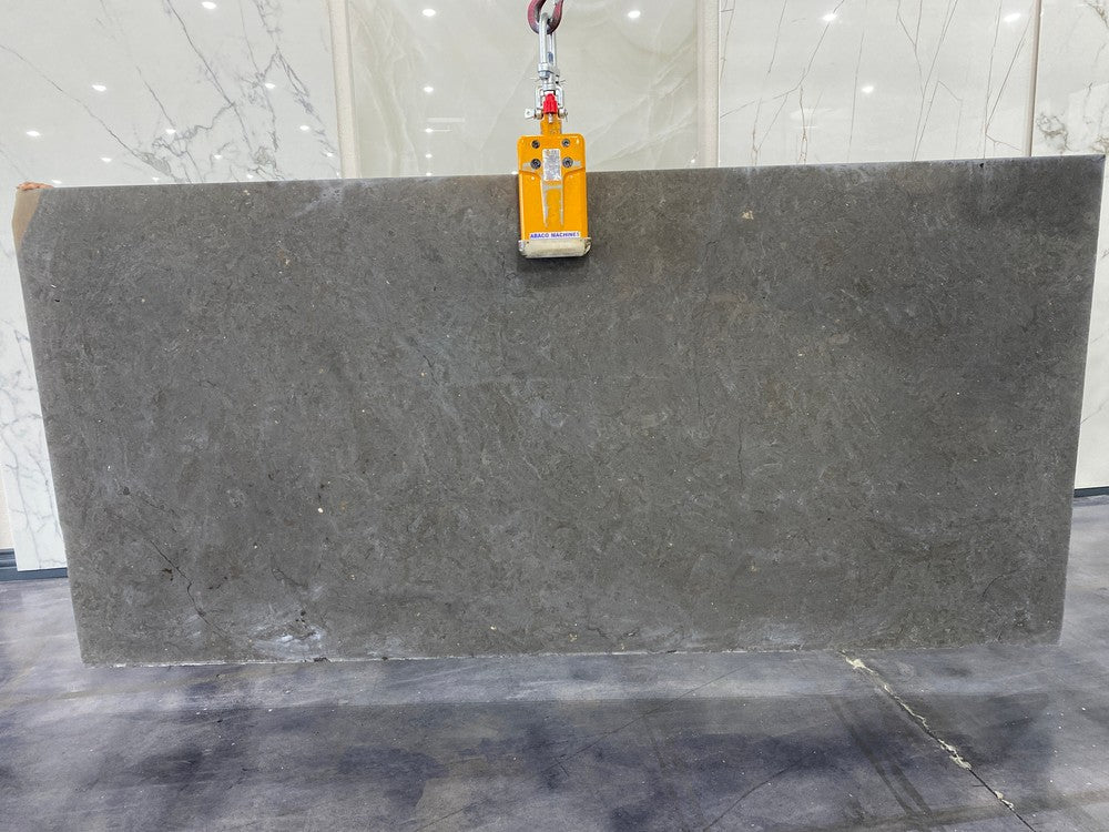 Granite slab, dark grey honed finish, 124 x 58, 3/4 in thick