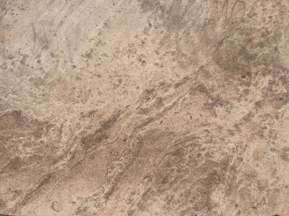 Quartzite slab countertop with gold leather finish by Tilehouz, 115 x 67, 3/4 thick