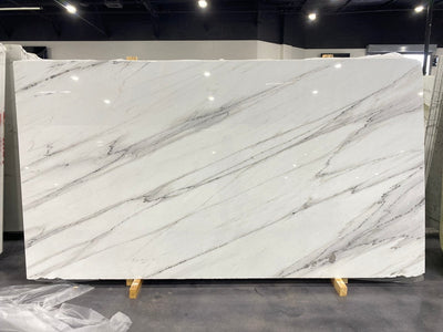 MARBLE CALACATTA COLORADO PREMIUM POLISHED SLAB 3/4 119 x 77
