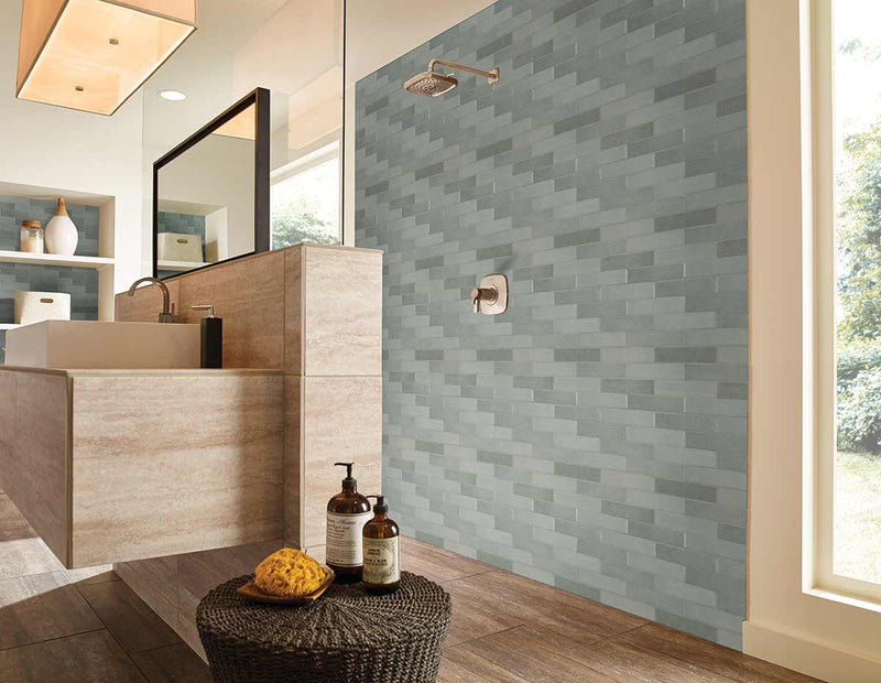 RENZO JADE GLOSSY CERAMIC TILE 3X12