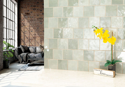 RENZO JADE GLOSSY CERAMIC TILE 5X5