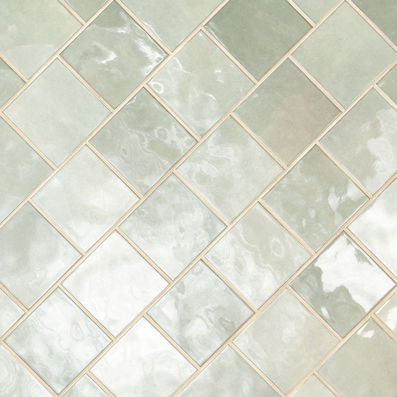 RENZO JADE GLOSSY CERAMIC TILE 5X5