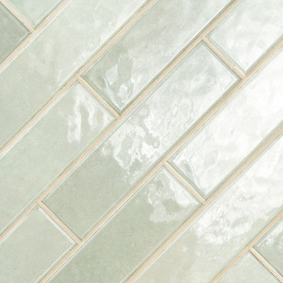 RENZO JADE GLOSSY CERAMIC TILE 3X12