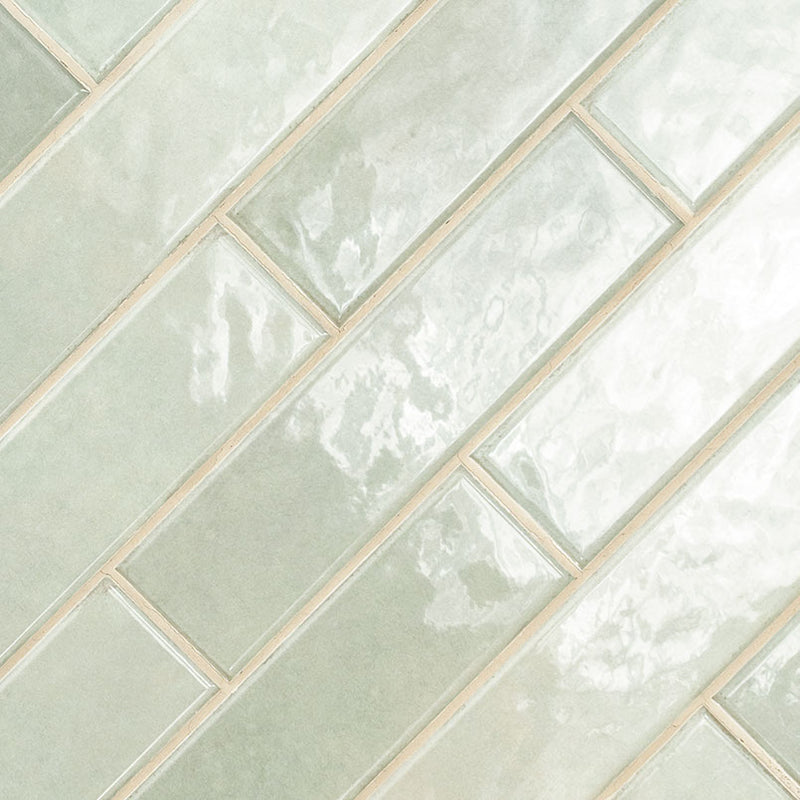 RENZO JADE GLOSSY CERAMIC TILE 3X12
